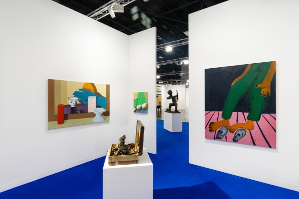 Anton Kern Gallery at Art Basel Miami Beach, 2022. Installation view #10