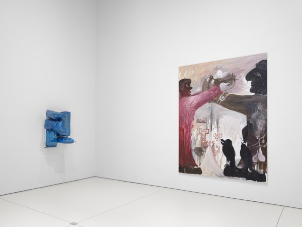 Install view floor 1. Bendix Harms and Jim Lambie.