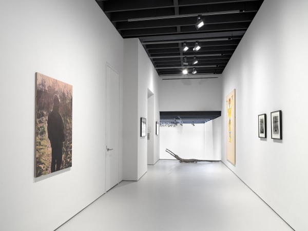 Other side of second floor including Mike Silva painting and more.