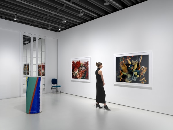 Person viewing Araki's on second floor.