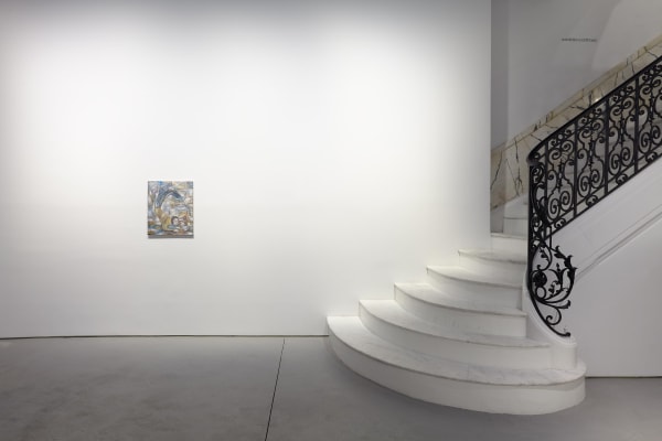 Installation view of frozen show, featuring one work.