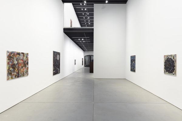 Installation view of frozen exhibition, featuring a few of Gronemeyer's works.
