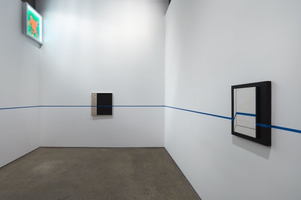 Installation view of Implosion, a 20 year anniversary show featuring all 28 artists on the Anton Kern Gallery roster.