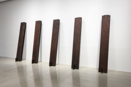 The Presentation 2007 Wood And Steel 248X76X510Cm