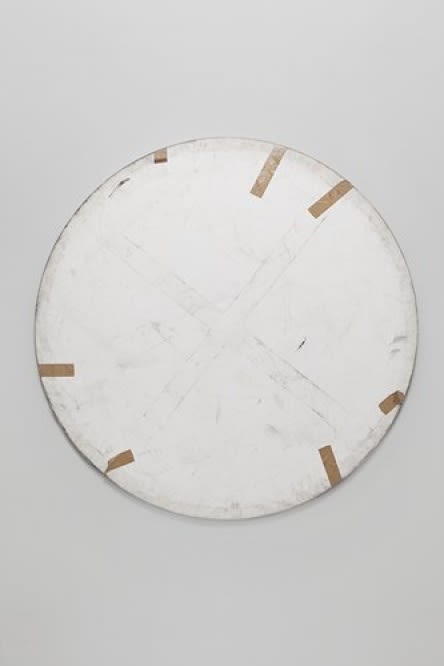 KARIN SANDER, MAILED PAINTING 57, BONN - GMUNDEN - BERLIN - NEW YORK - BERLIN - NEW YORK - BERLIN, 2007