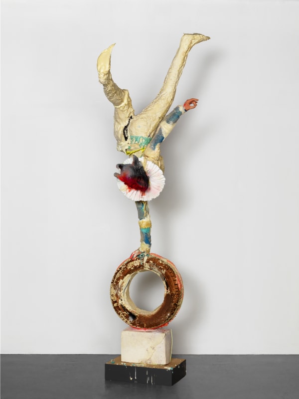 Act Of Despair Ii 2012 Polyurethane Foam Pigment Metal Wood Mdf Spray Paint 5