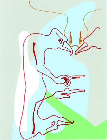 SIGMAR POLKE, VOLLMOND IM WIDDER (FULL MOON IN ARIES)