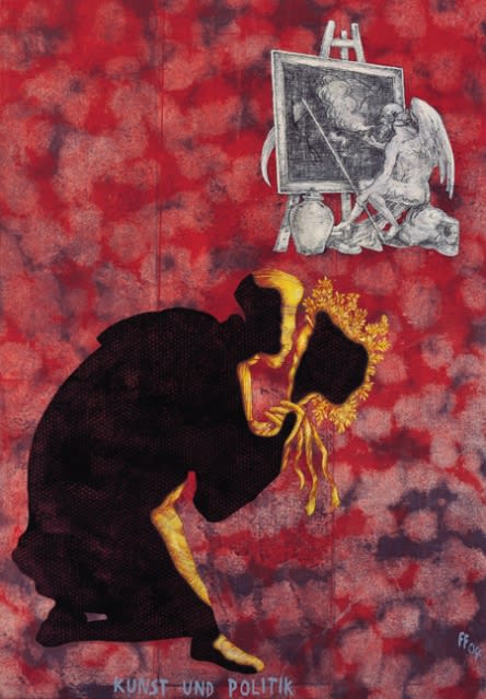 JÖRG IMMENDORFF, ART AND POLITIC, 2004