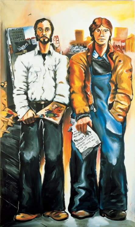 JÖRG IMMENDORFF, MANNESMANN-DISMISSAL, 1976