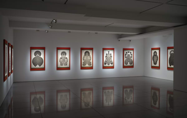 Park Wunggyu Dummy No 91 100 2023 Ink On Paper Installation View 1