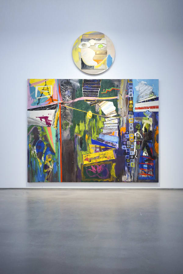 Baek Kyungho Flower Grave 2 2018 Oill Putty Cold Wax On Linen 205 X 260 Cm 87 Cm D