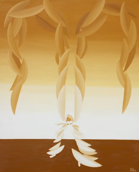 The Buddhist Dance 2012 Oil On Canvas 162 2X130 3Cm