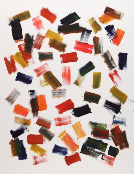 Untitled 2016 Paint And Cement On Canvas 320X244Cm 1