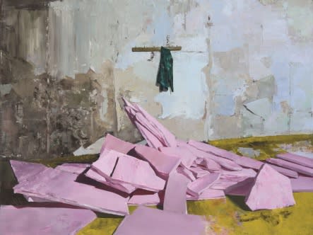 Ahn Jisan The Sea Of Pink Ice 2016 193X259Cm