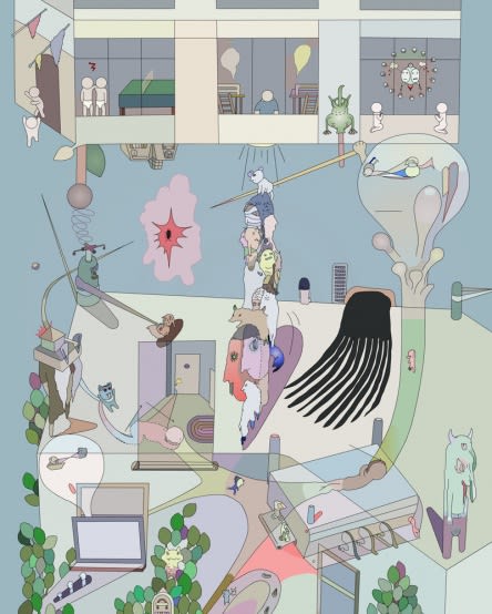 HWANG EUNJUNG, FUTURE CREATURES SLEEPS, 2006