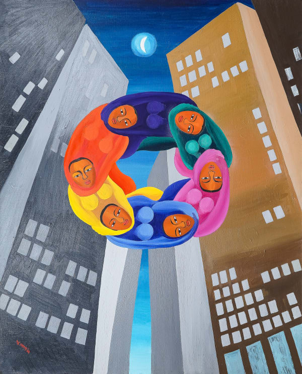 JUNG Kangja, City Women 도시의 여인들, 1996