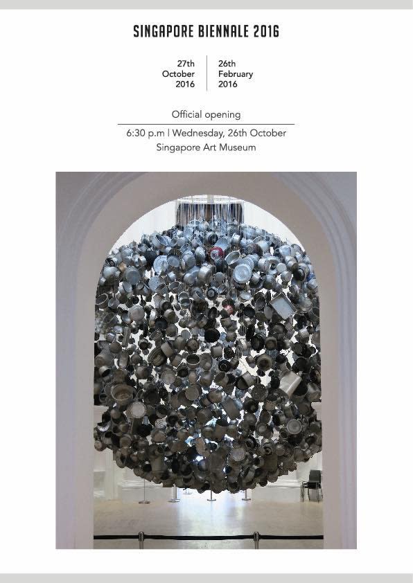 [Event] Subodh GUPTA: Singapore Biennale 2016