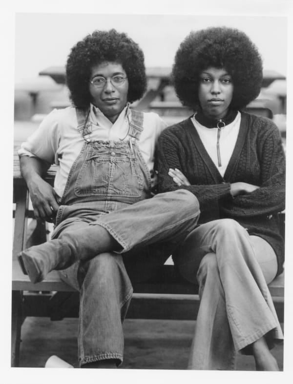 Barbara Dumetz Vincent and Renee: American Gothic 1970's Style, 1970 17 x 22 inches