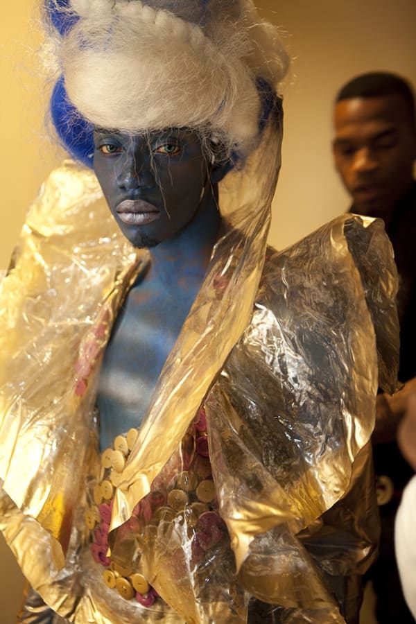 Gerard Gaskin Tez and Marquise at the Evisu Ball, Manhattan, NY, 2010 24 x 16 inches