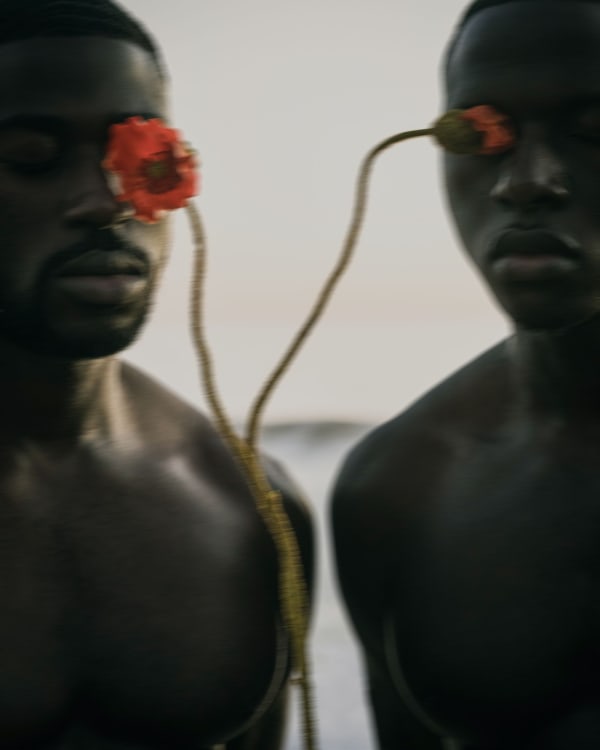 Oye Diran Untitled, 2021 Archival ink on 210gsm Hahnemuhle Bamboo Paper 24 x 30 inches