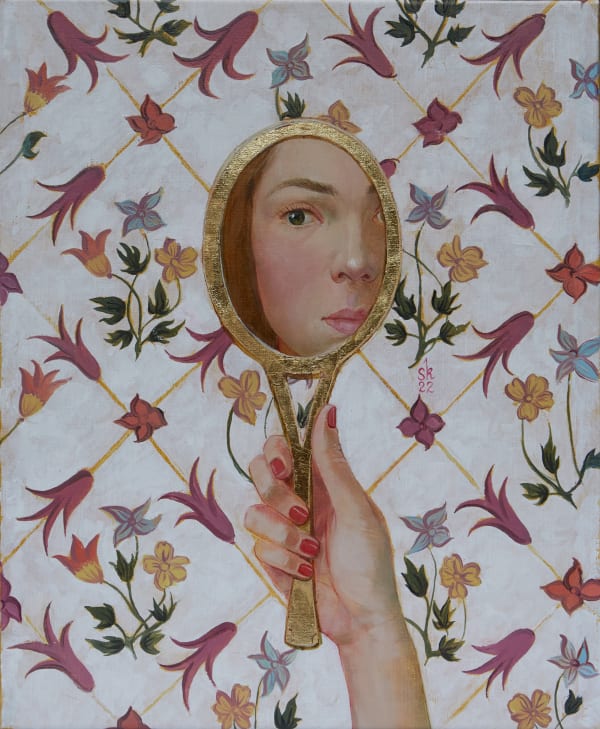 Fragments 52X45 Oil Canvas 2022