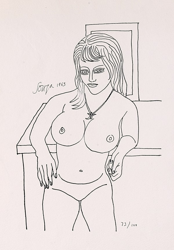 Francis Newton Souza - Untitled, 1988