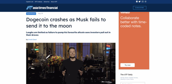 Asia Times Financial