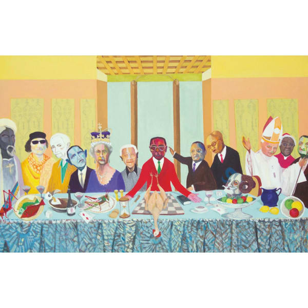 Richard Mudariki The Passover draws on Da Vincis The Last Supper. Its Robert Mugabes last supper and at his table are figures such as Nelson Mandela, Queen Elizabeth II, Muammar Gaddafi and the Pope
