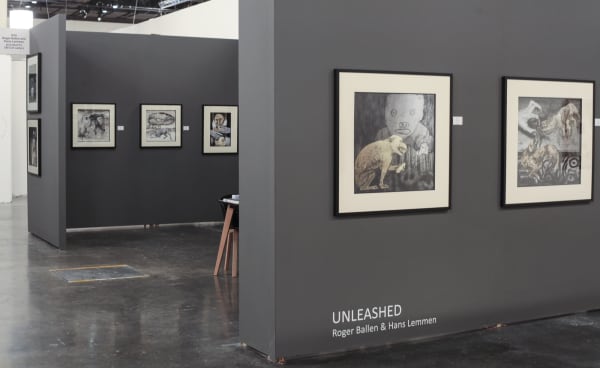 BOOTH S04 Two artist show: 'Unleashed' by Roger Ballen and Hans Lemmen