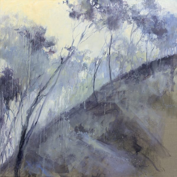 'Longing', oil on linen, 103 x 103 cm