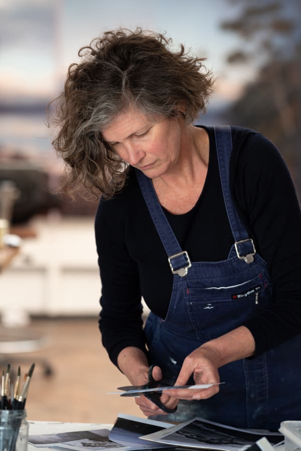 Michaye Boulter in her studio. Photograph by Julien Scheffer