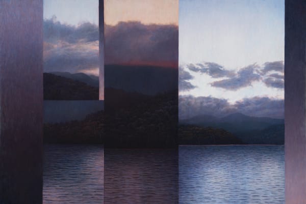 Atmospheres, oil on linen, 153 x 102 cm