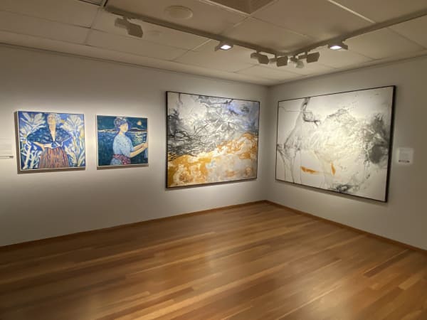Installation view. 'Curlew Camp' , Mosman Art Gallery