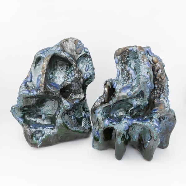 Amelia Lynch, Lamprima Latreillii, glazed ceramic, dimensions variable
