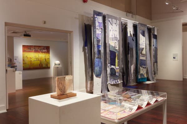 Installation view of 'Heather + Kate Dorrough: Lineage'. Image courtesy of Manly Art Gallery & Museum