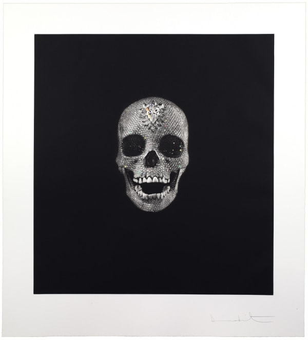 Damien Hirst Victory Over Death signed etching