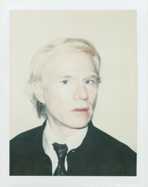 Andy Warhol Polaroid Self Portrait unique