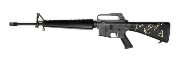 Kate Moss M16 Love Rifle