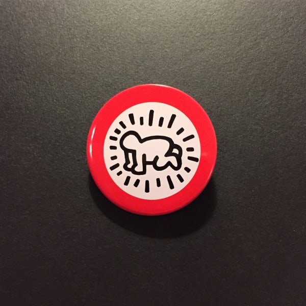 Keith Haring, 'Radiant Baby' Button (Galerie Watari, Tokyo), 1983