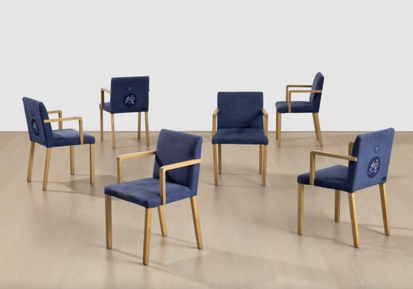 Damien Hirst Pharmacy Restaurant and Bar Chairs