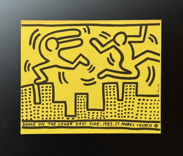 Keith Haring Dance on the Lower East Side announcement