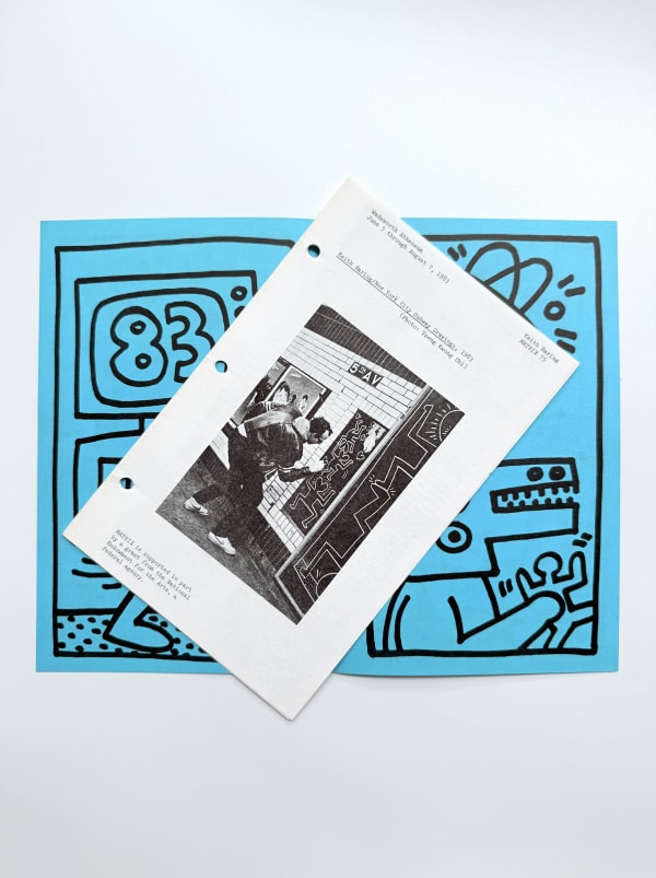 Keith Haring Wadsworth Atheneum Subway Drawings