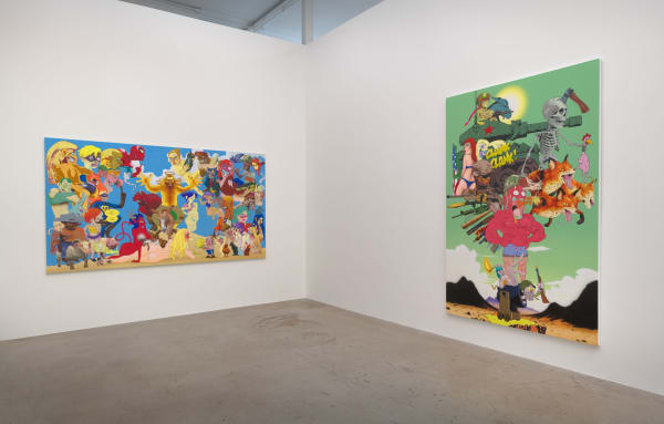 Five Painters 2025 Diane Rosenstein Gallery Photo By Robert Wedemeyer Installation View 10