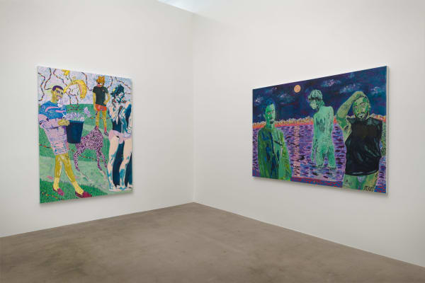 Five Painters 2025 Diane Rosenstein Gallery Photo By Robert Wedemeyer Installation View 5