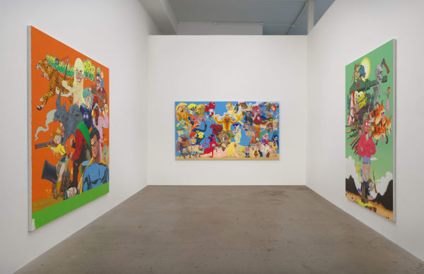 Five Painters 2025 Diane Rosenstein Gallery Photo By Robert Wedemeyer Installation View 9