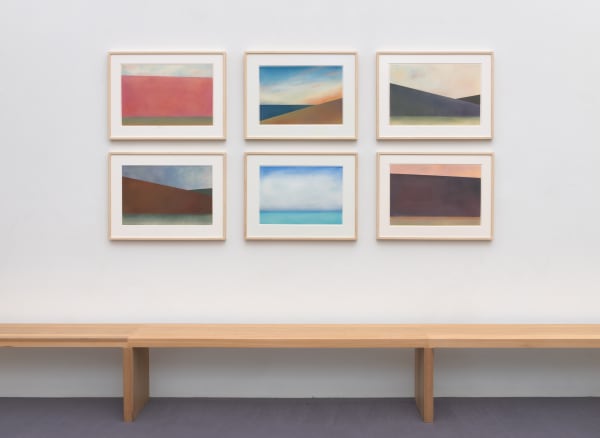 Bob Neuwirth Untitled Amagansett C 1980S Pastel On Paper Diane Rosenstein Gallery
