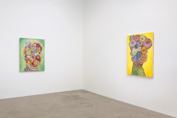 Vanessa Prager Portraits Install View 3 Diane Rosenstein Galleryjpg