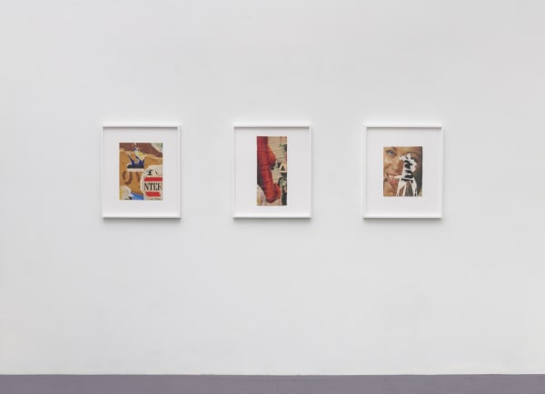 Jacques Villegl Decollages Installview 2 Diane Rosenstein Gallery