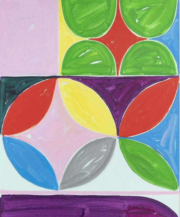 [detail] Jason Stopa, 'Garden City in Exile,' 2023, Oil on canvas. ©Jason Stopa