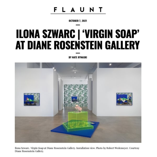 Ilona Szwarc in FLAUNT